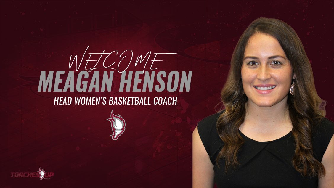 Meagan Henson was announced as the new head women's basketball coach on Tuesday by Director of Athletics Jack Defreitas.