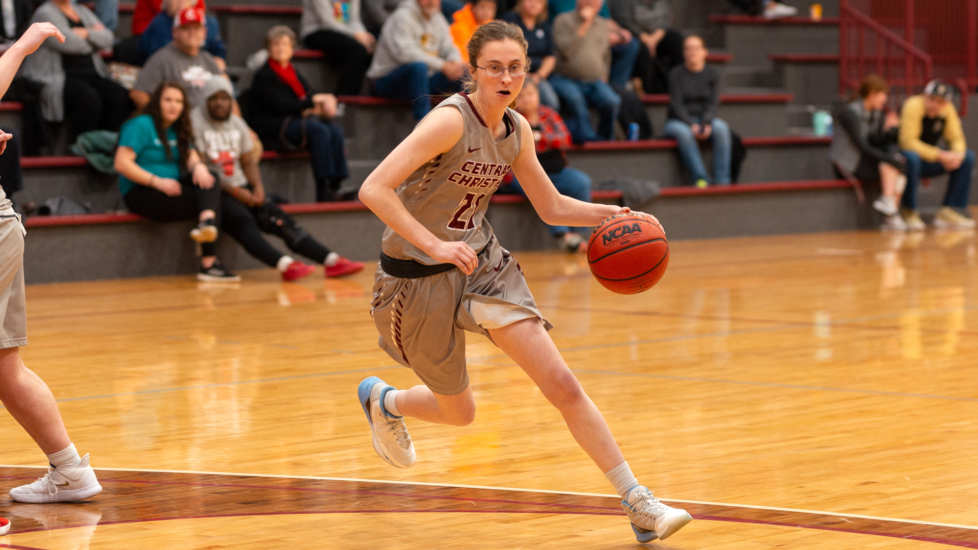 CCCB freshman Katelynn Wampler scored two points and had five rebounds in the Saints' 84-53 loss at Calvary University on Tuesday.
