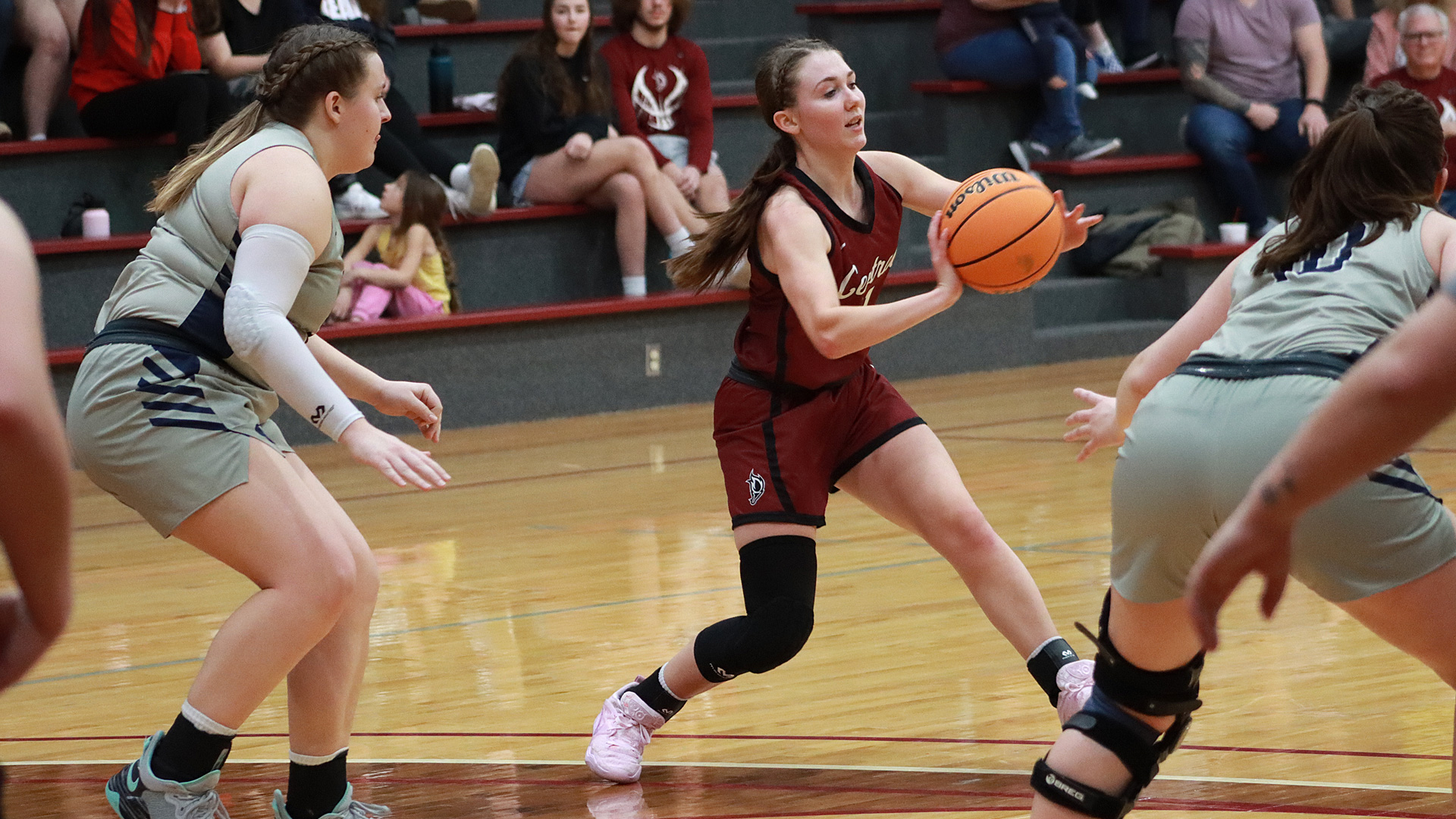 CCCB freshman Kelsey Todd scored 40 points in two games over the weekend as the Saints lost to Faith Baptist on Friday and defeated Emmaus Bible on Saturday.