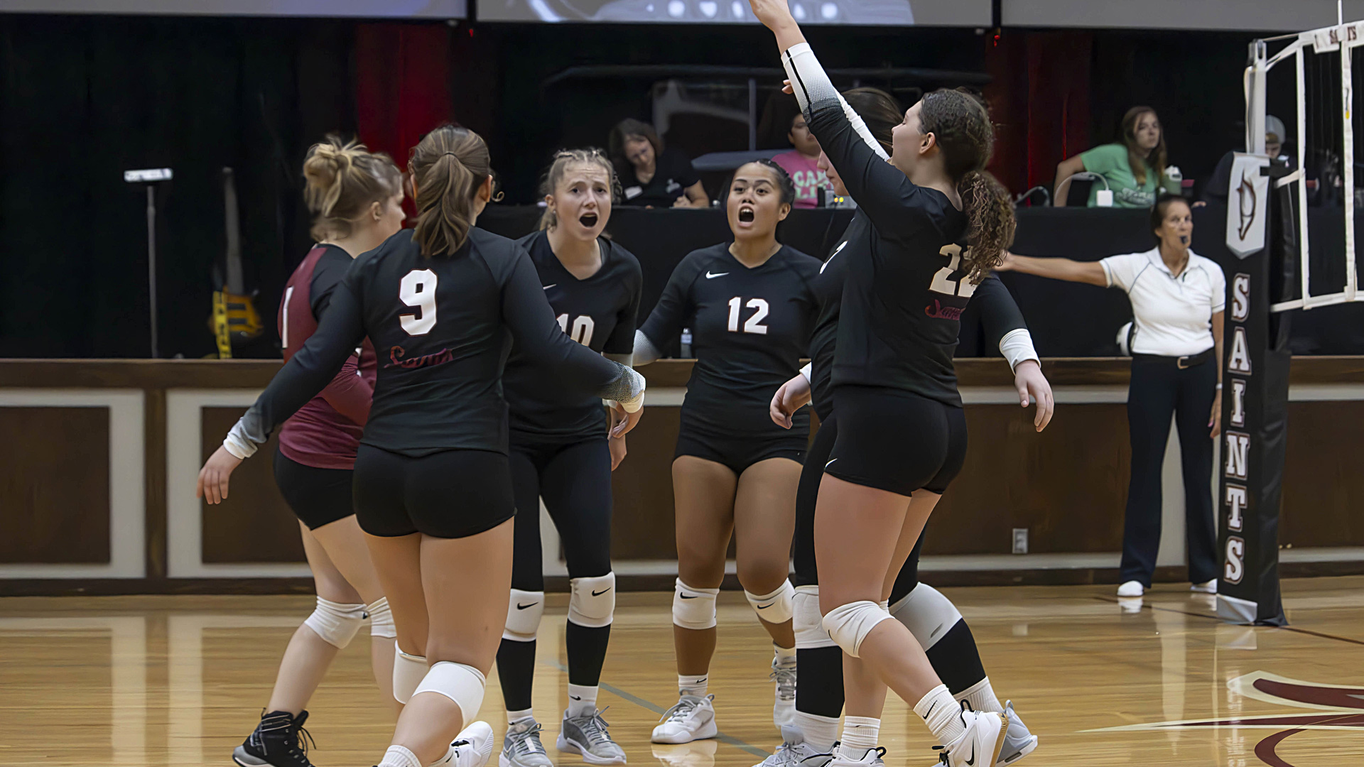 CCCB women's volleyball and head coach Kelly Cobb added six newcomers for the 2025 season. The Saints open their schedule on Friday against Mission University.